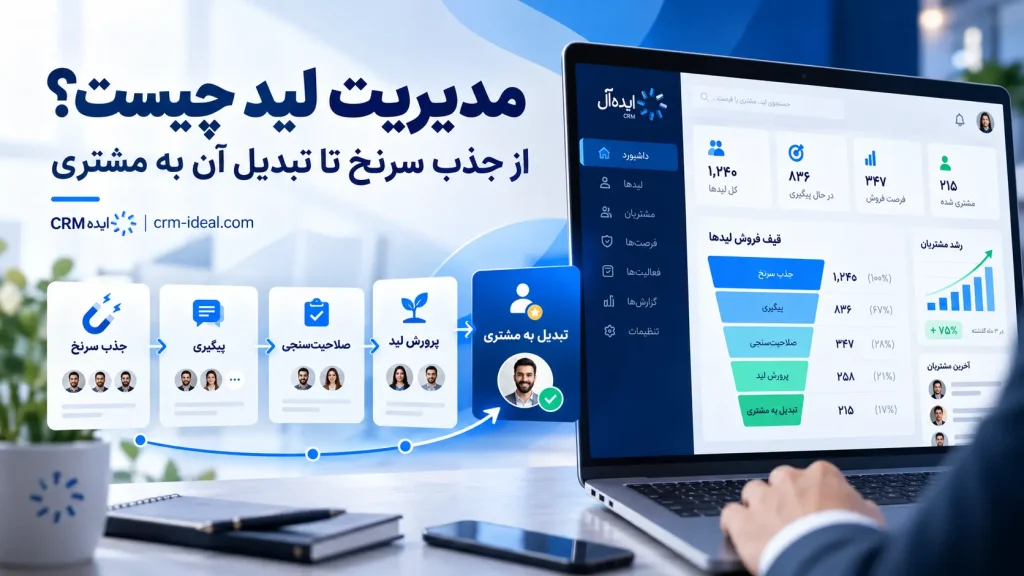 مدیریت لید چیست؟ از جذب سرنخ تا تبدیل آن به مشتری